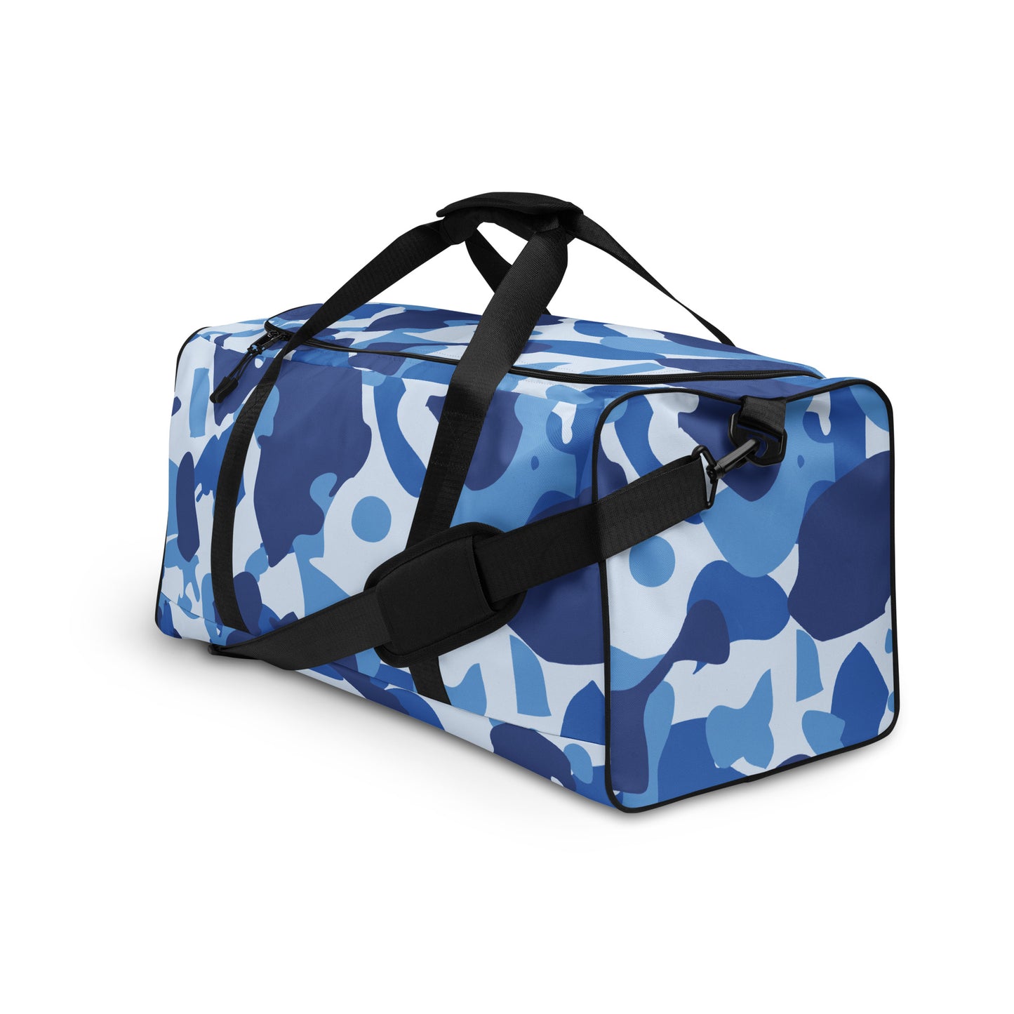 Blue Camo - Sustainably Made Duffle Bag