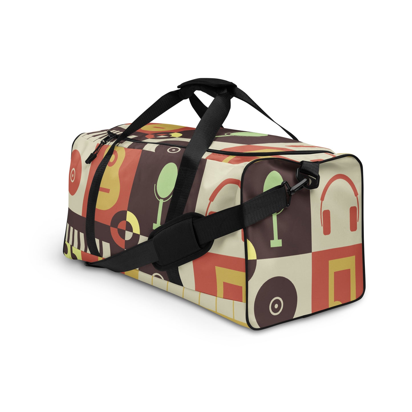 Music - Sustainably Made Duffle Bag