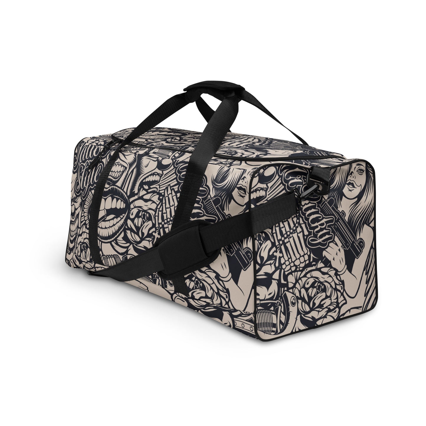 Tattoo Style - Sustainably Made Duffle Bag