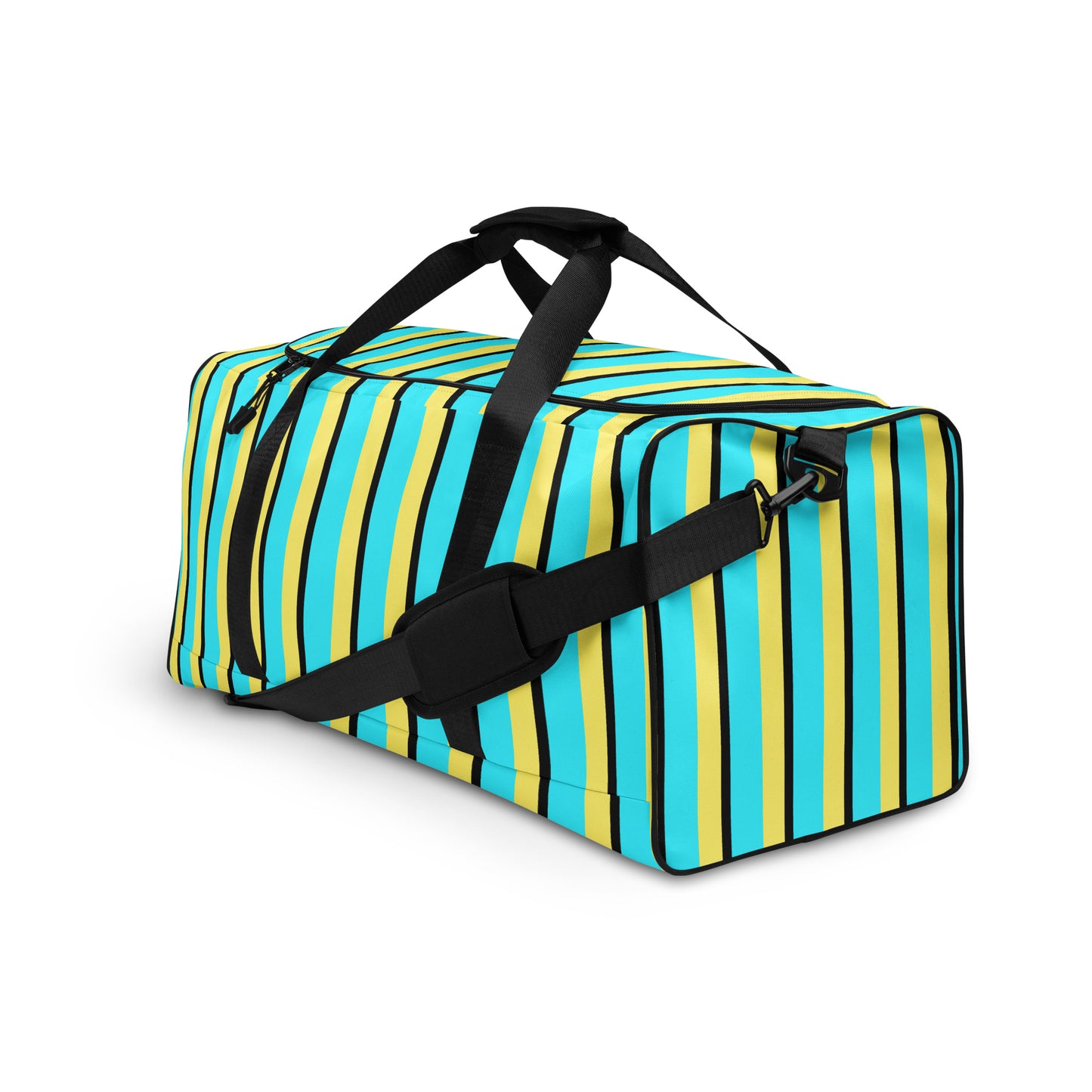 Vintage Stripes - Inspired By Harry Styles - Sustainably Made Duffle bag