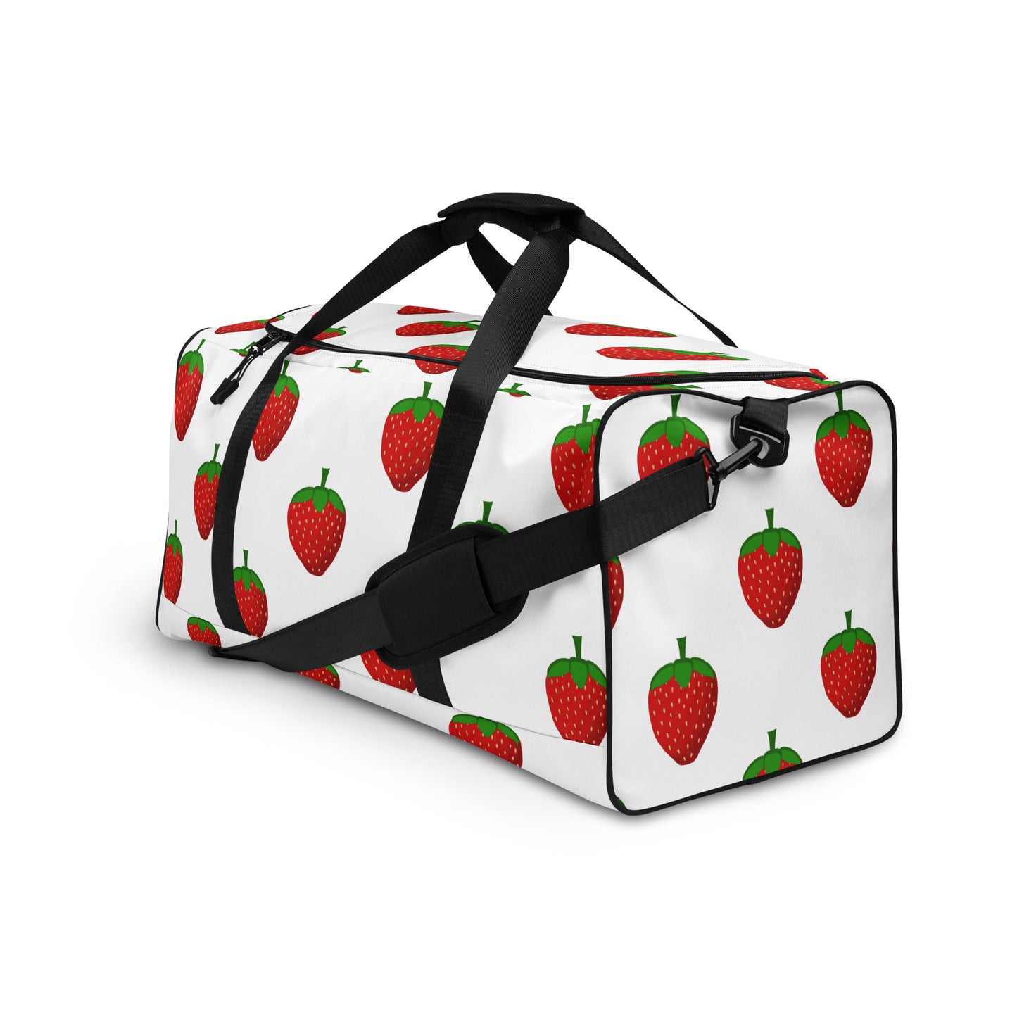 Strawberry Party - Inspired By Harry Styles - Sustainably Made Duffle bag