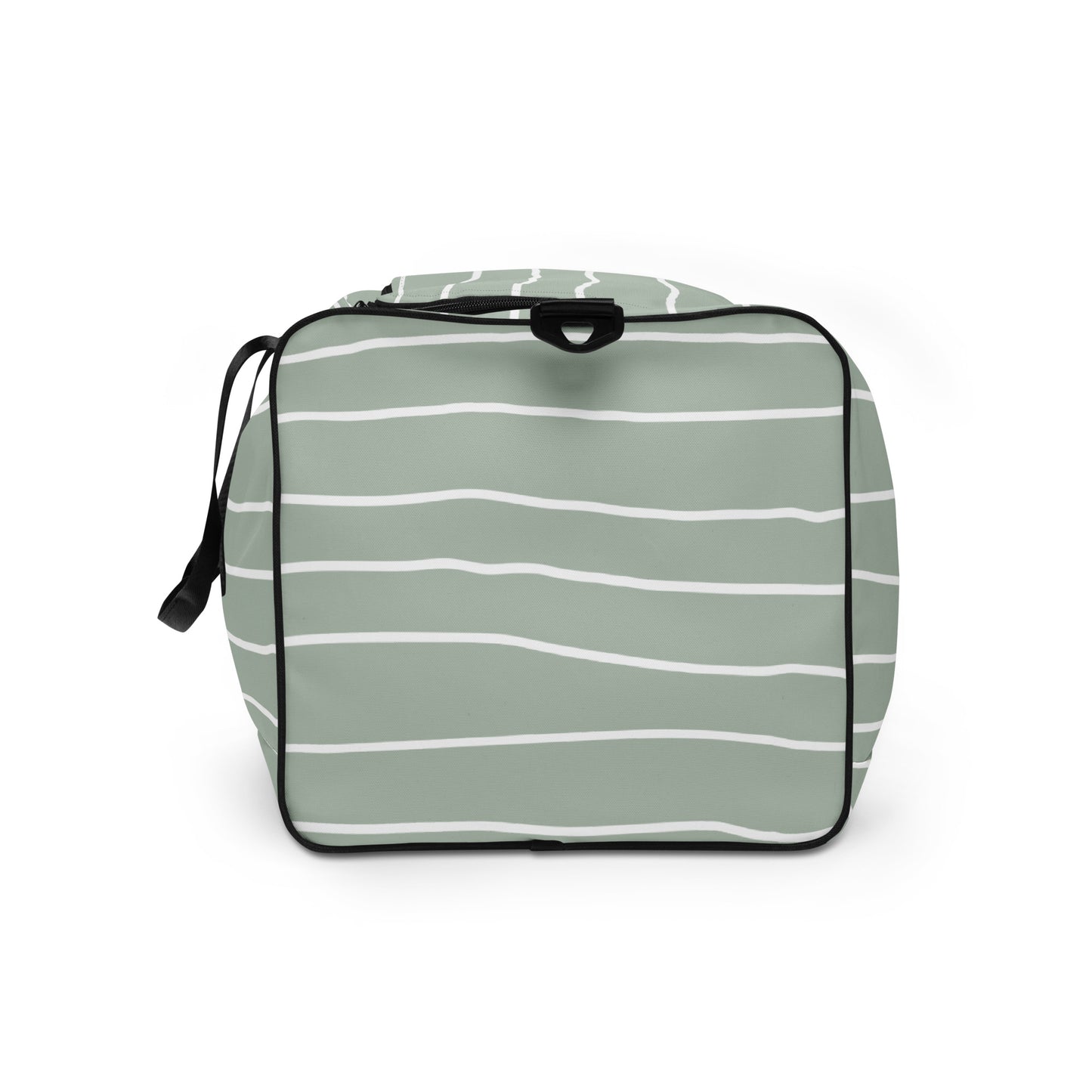 Hand Drawn Waves - Sustainably Made Duffle Bag