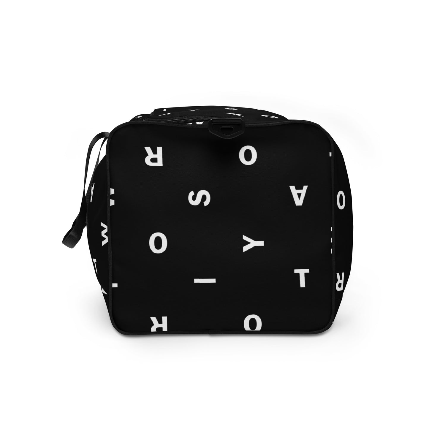 Letter Black - Inspired By Taylor Swift - Sustainably Made Duffle bag