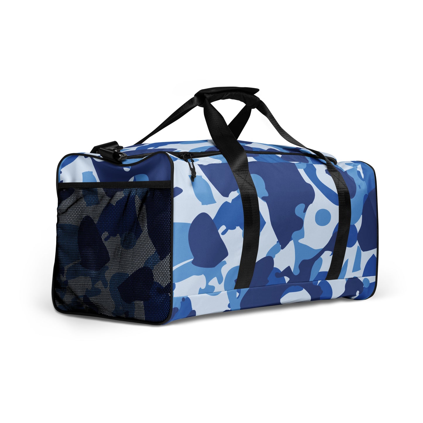 Blue Camo - Sustainably Made Duffle Bag