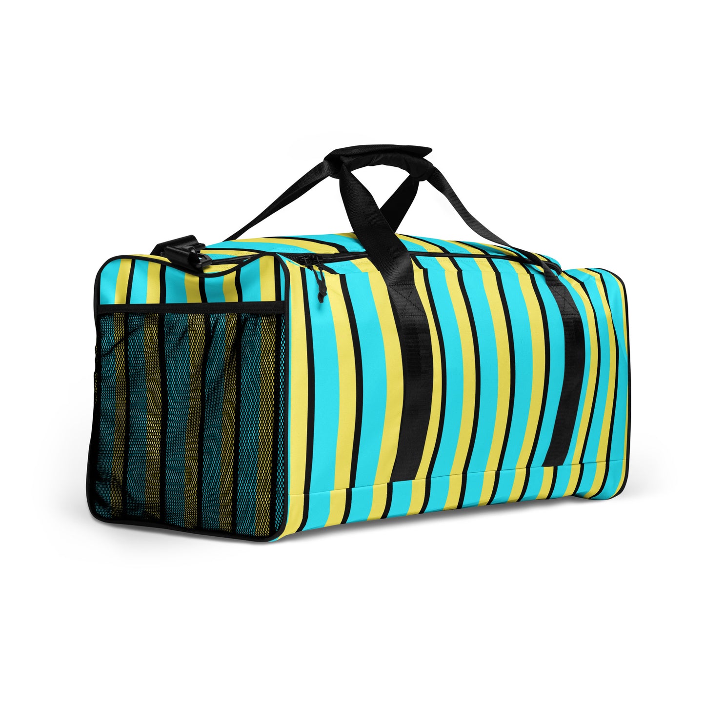 Vintage Stripes - Inspired By Harry Styles - Sustainably Made Duffle bag
