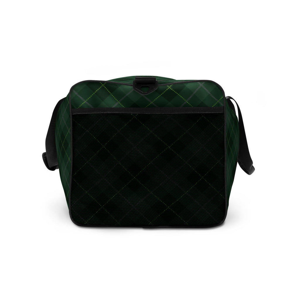 Deep Forest Tartan - Sustainably Made Duffle Bag