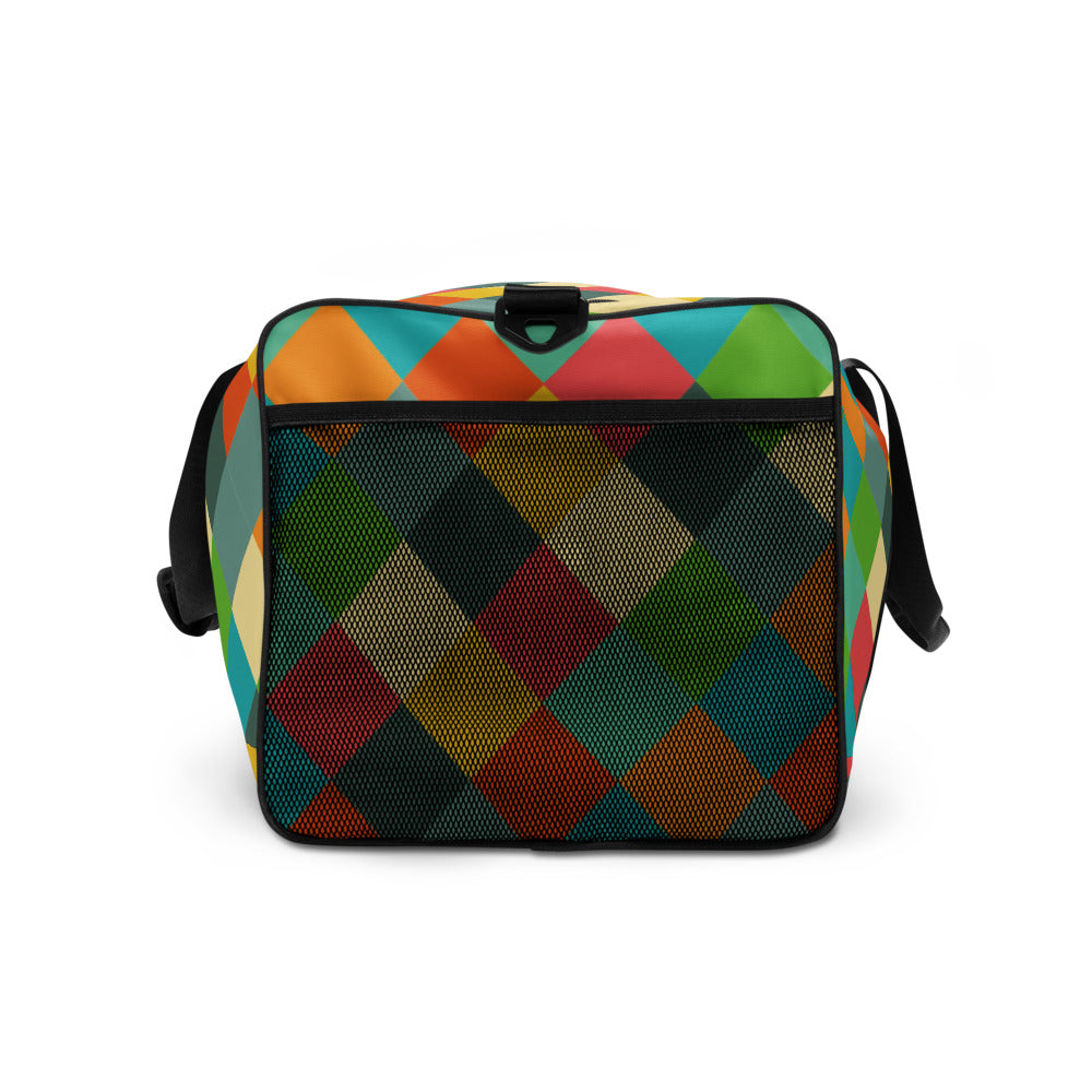 Vintage Diamond - Sustainably Made Duffle Bag