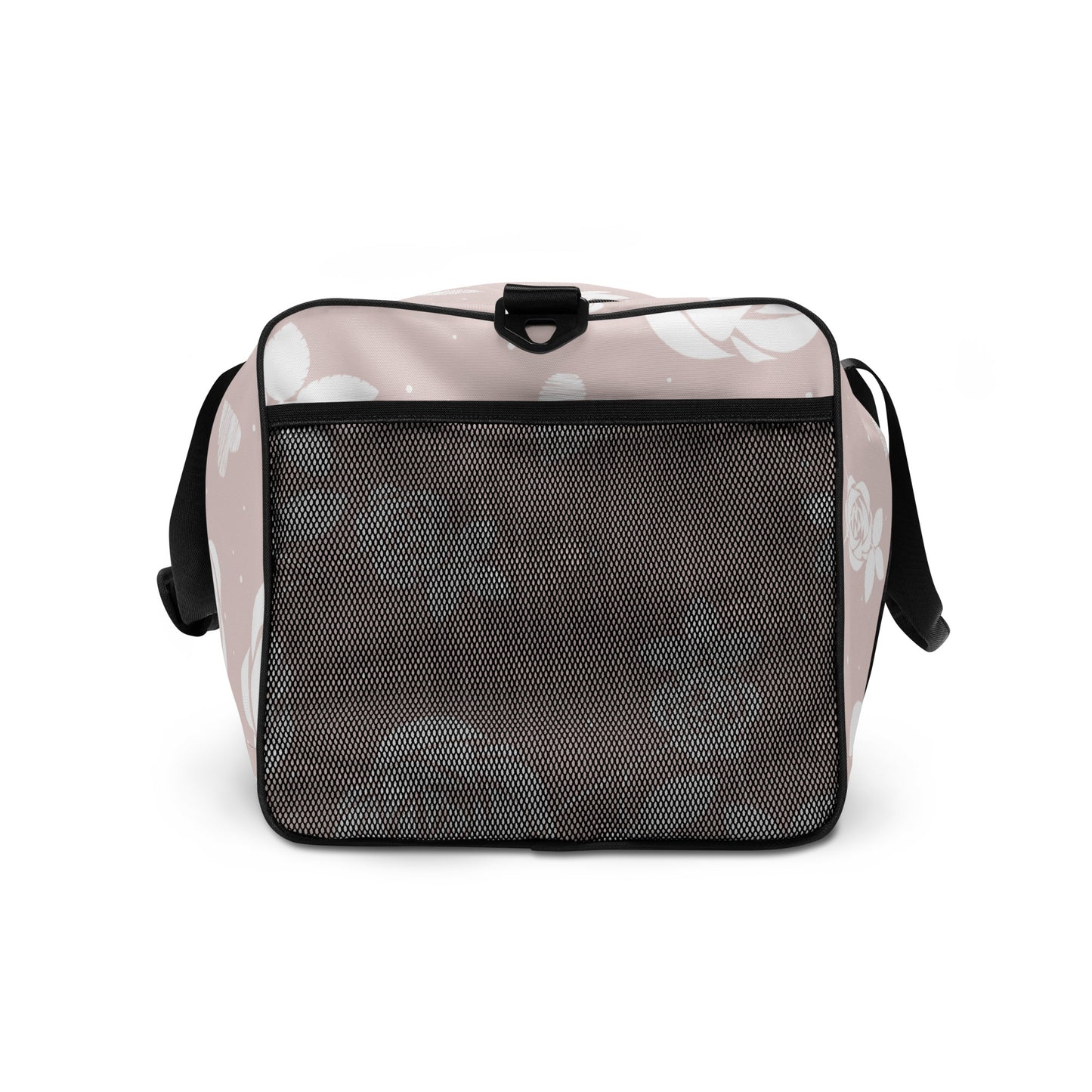 Baby Pink Floral - Sustainably Made Duffle Bag