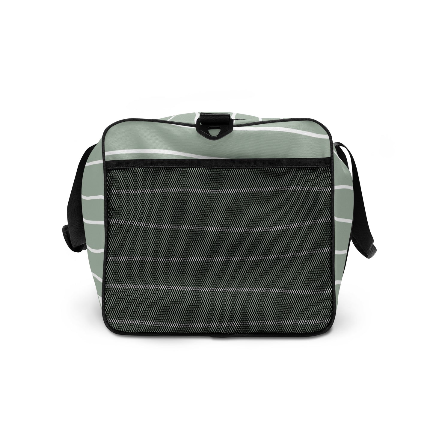 Hand Drawn Waves - Sustainably Made Duffle Bag