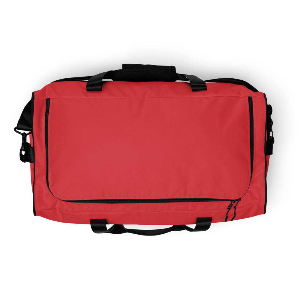 Brave Red - Sustainably Made Duffle Bag