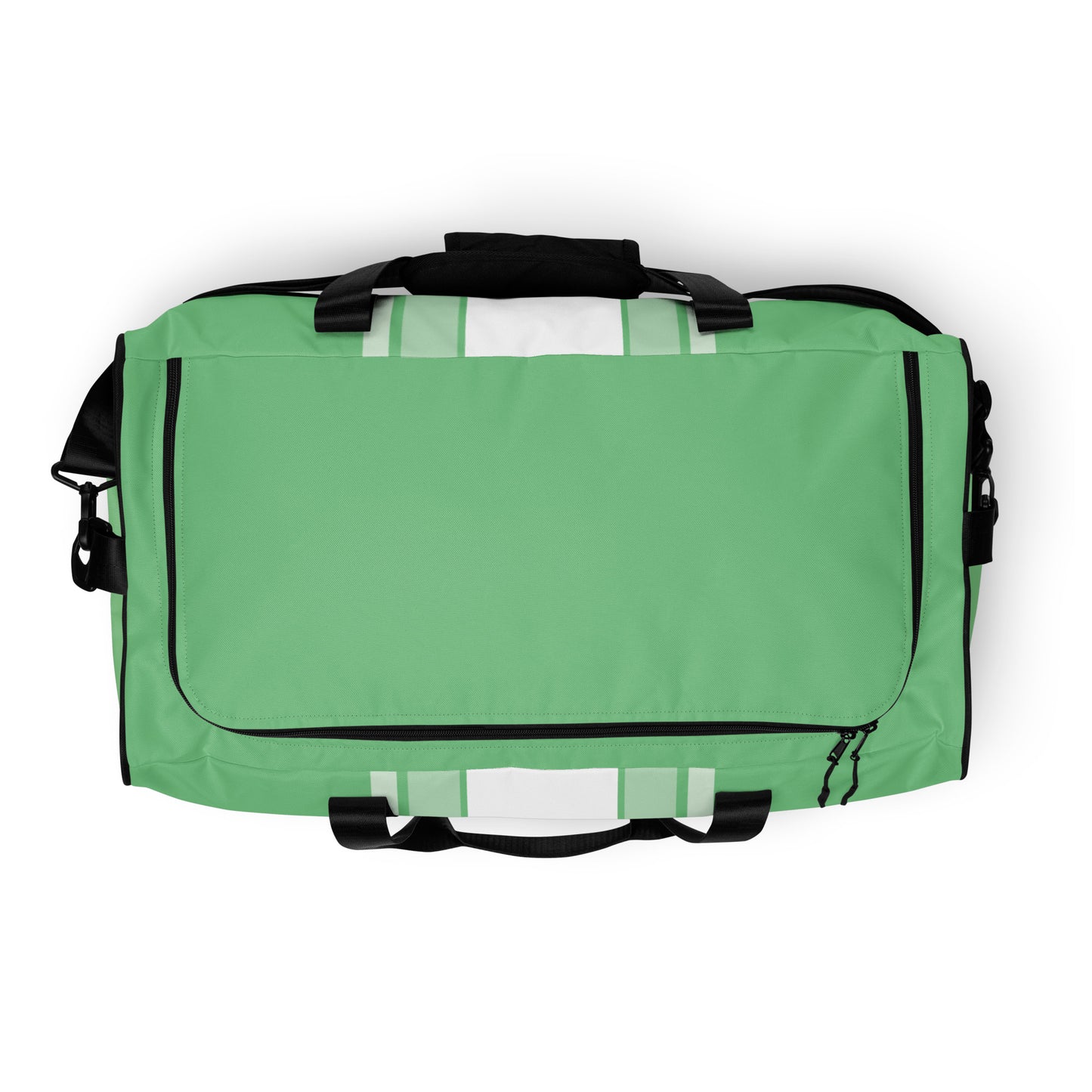 Emerald White - Sustainably Made Duffle Bag