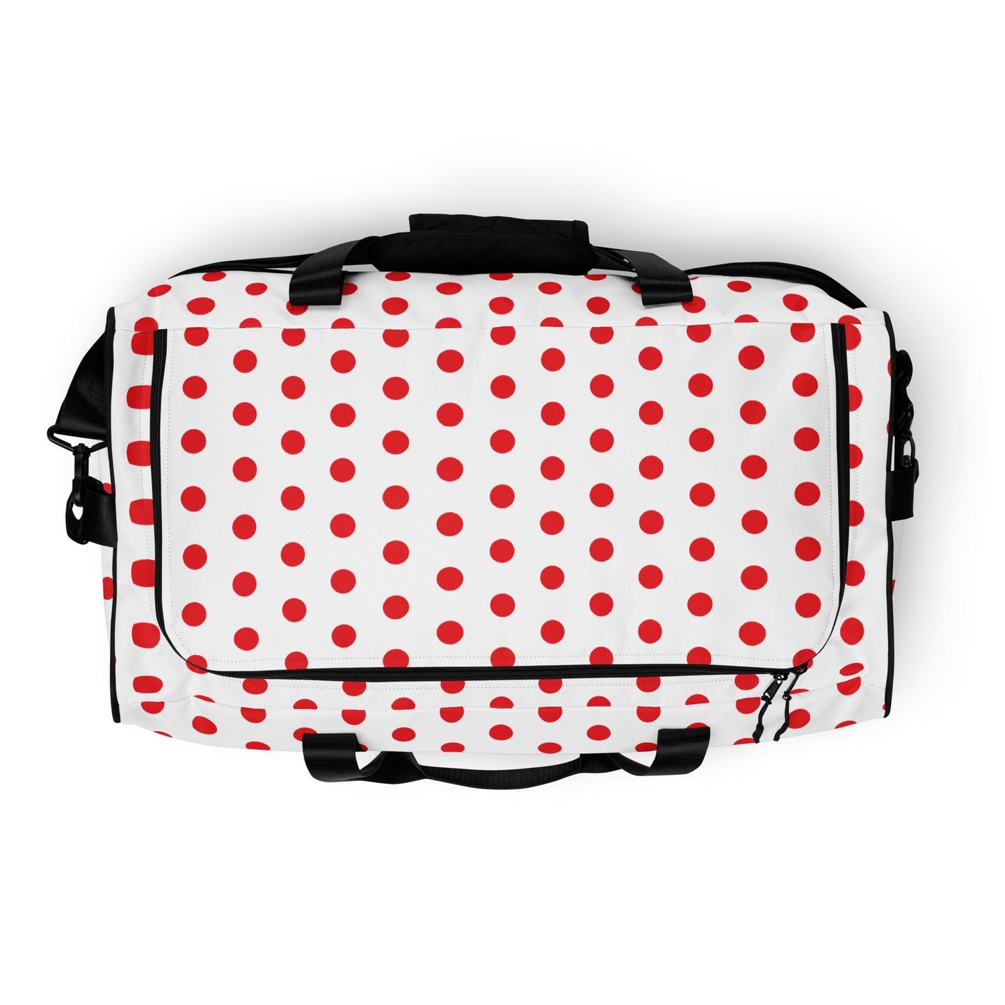 Red Polkadot - Inspired By Harry Styles - Sustainably Made Duffle bag