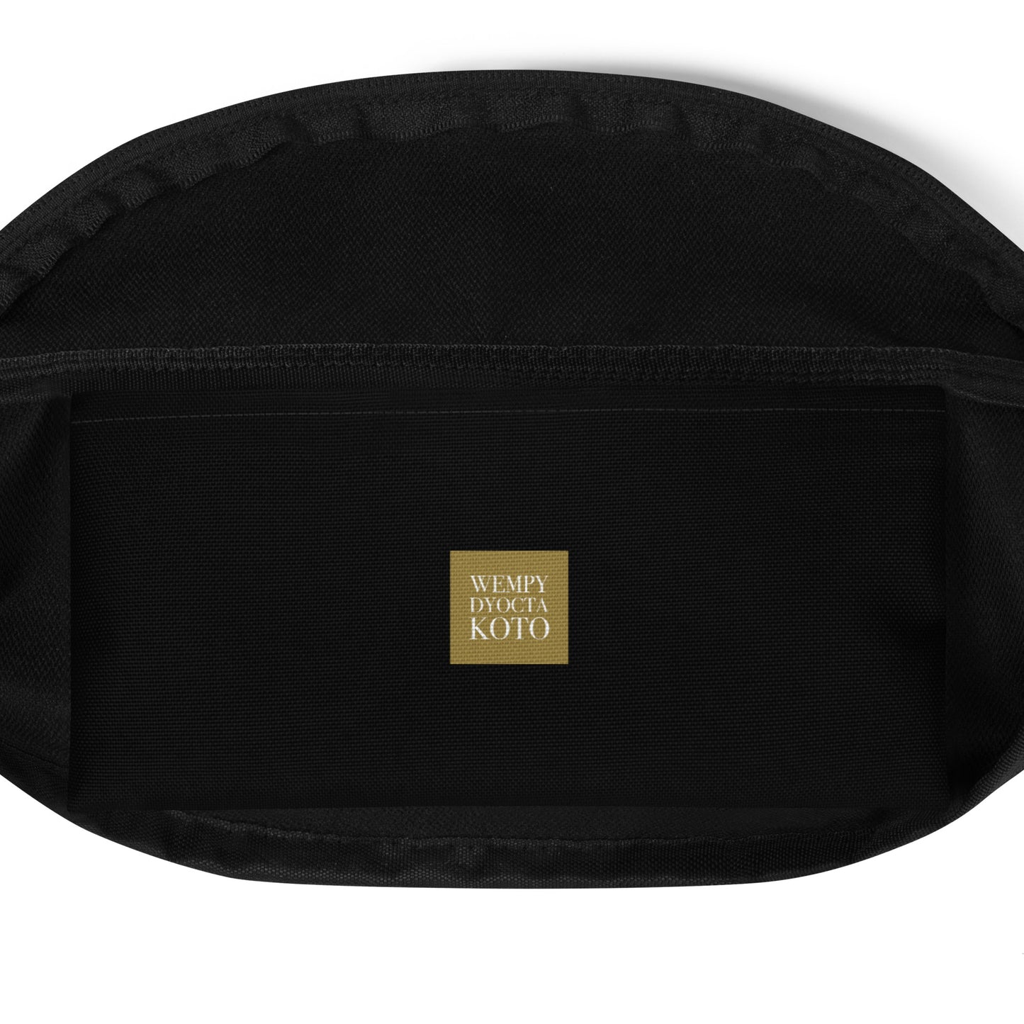 Letter Black - Inspired By Taylor Swift - Sustainably Made Fanny Pack
