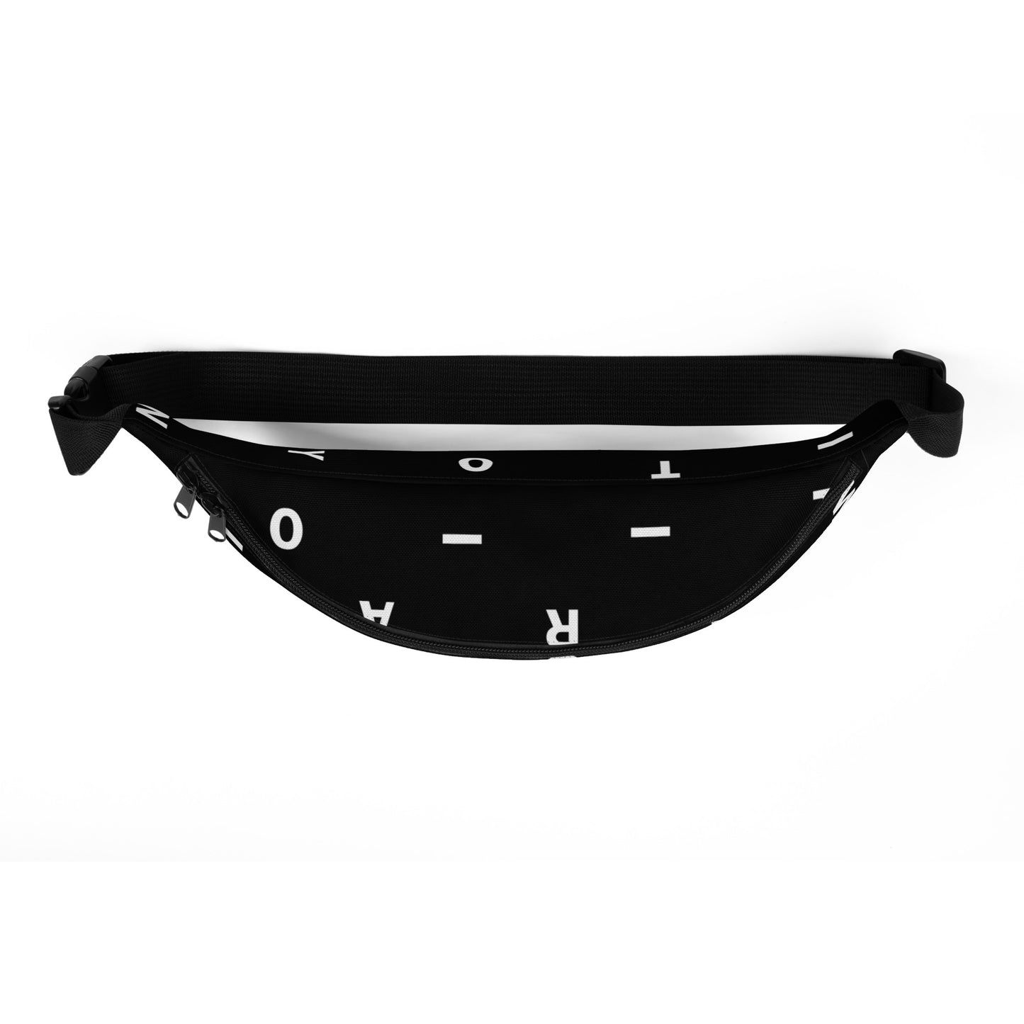 Letter Black - Inspired By Taylor Swift - Sustainably Made Fanny Pack
