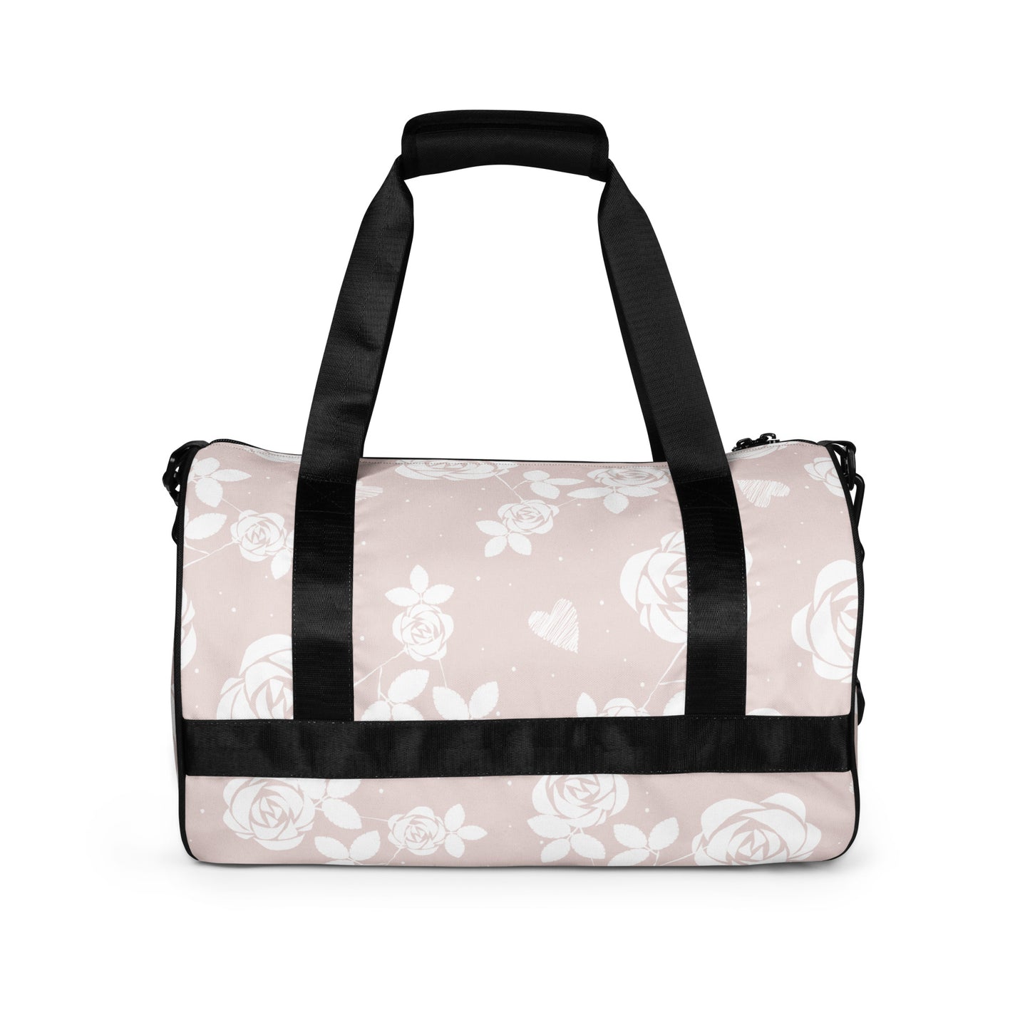 Baby Pink Floral - Sustainably Made Gym Bag