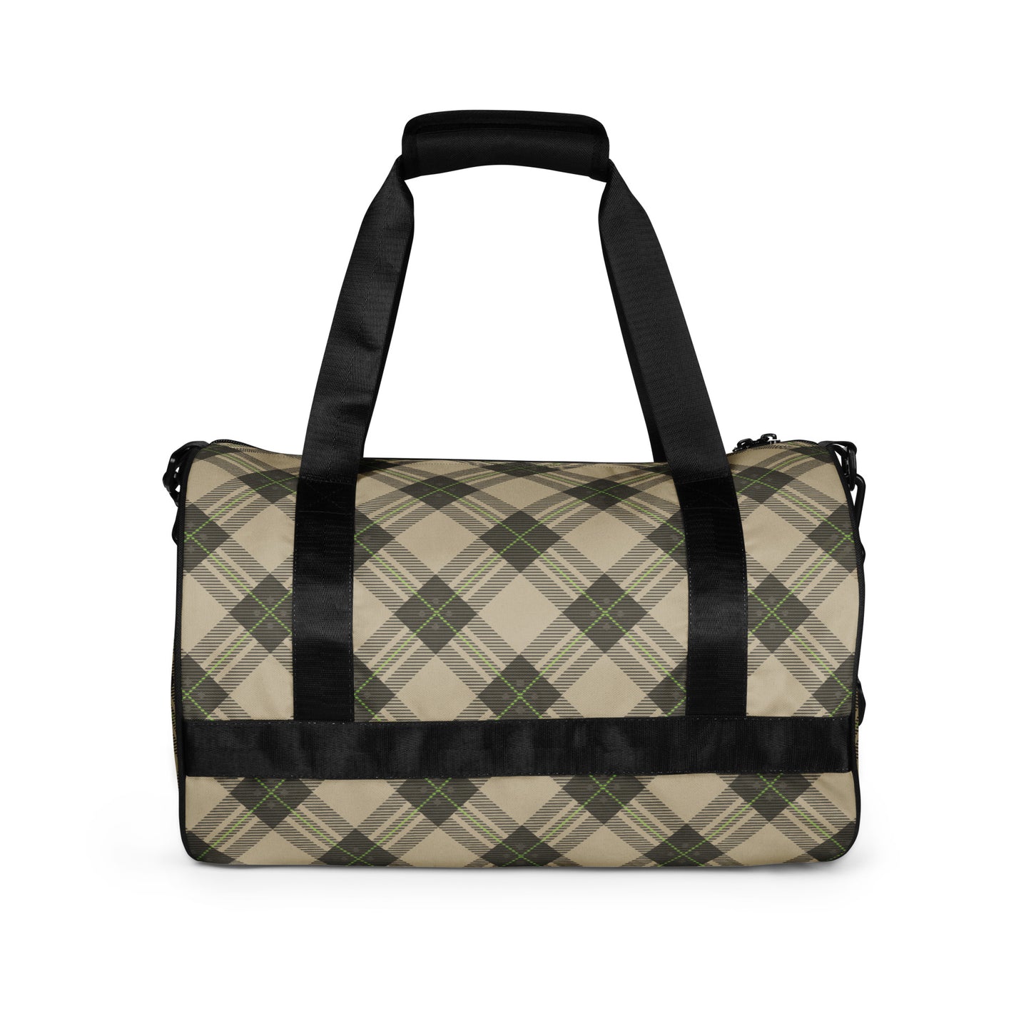 Brown Tartan - Sustainably Made Gym Bag