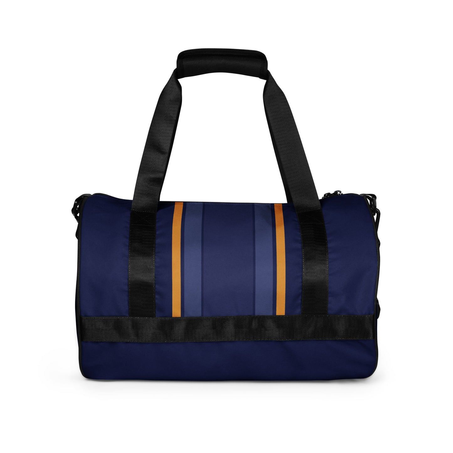 Blue Orange Stripes - Sustainably Made Gym Bag