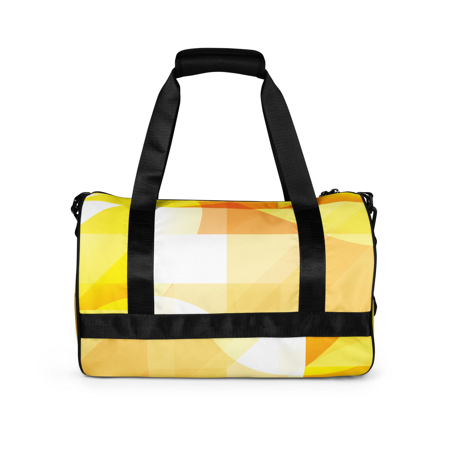 Yellow Abstract - Sustainably Made Gym Bag