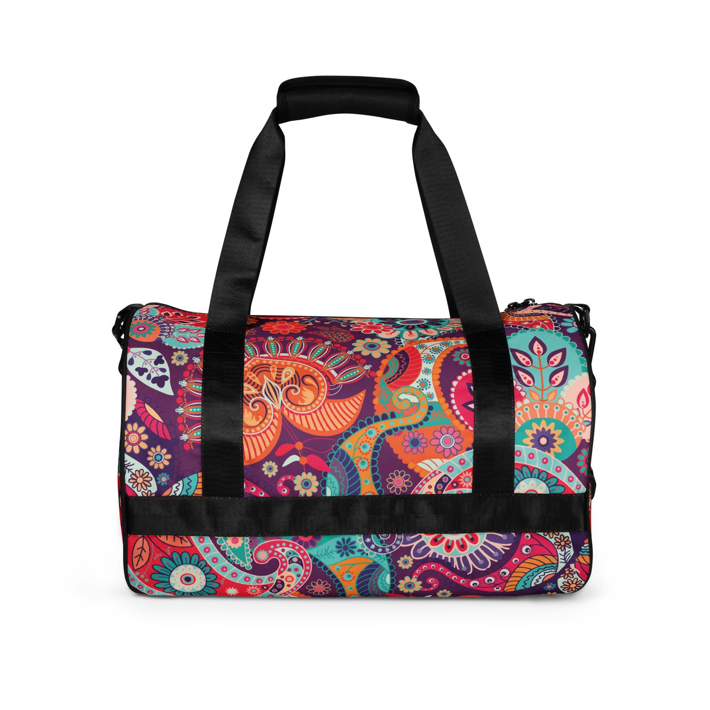 Multicolor Floral tribe - Sustainably Made Gym Bag