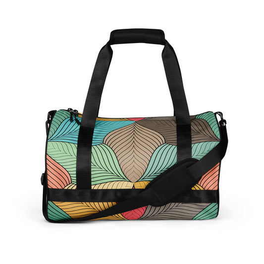 Abstract Leaf - Sustainably Made Gym Bag
