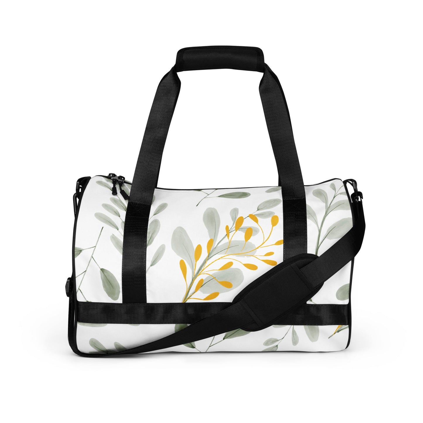 Watercolor Branch - Sustainably Made Gym Bag