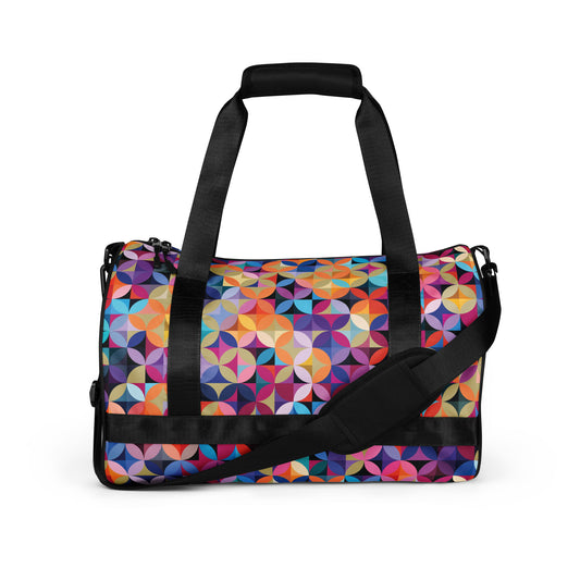 Multicolor Illusions - Sustainably Made Gym Bag
