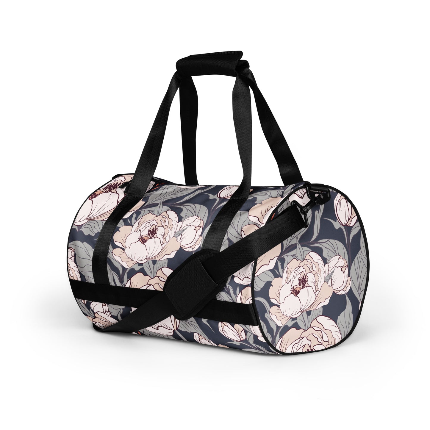 Flower Painting Pattern - Sustainably Made Gym Bag