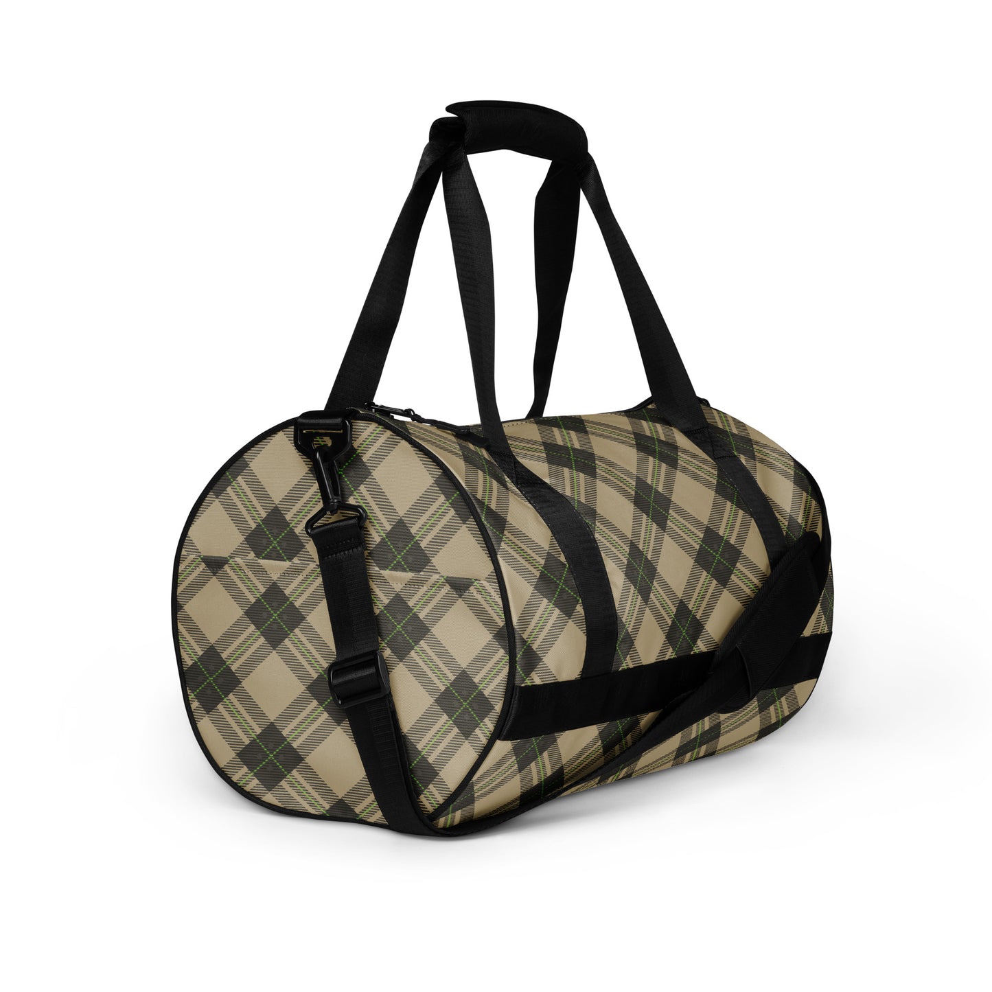 Brown Tartan - Sustainably Made Gym Bag