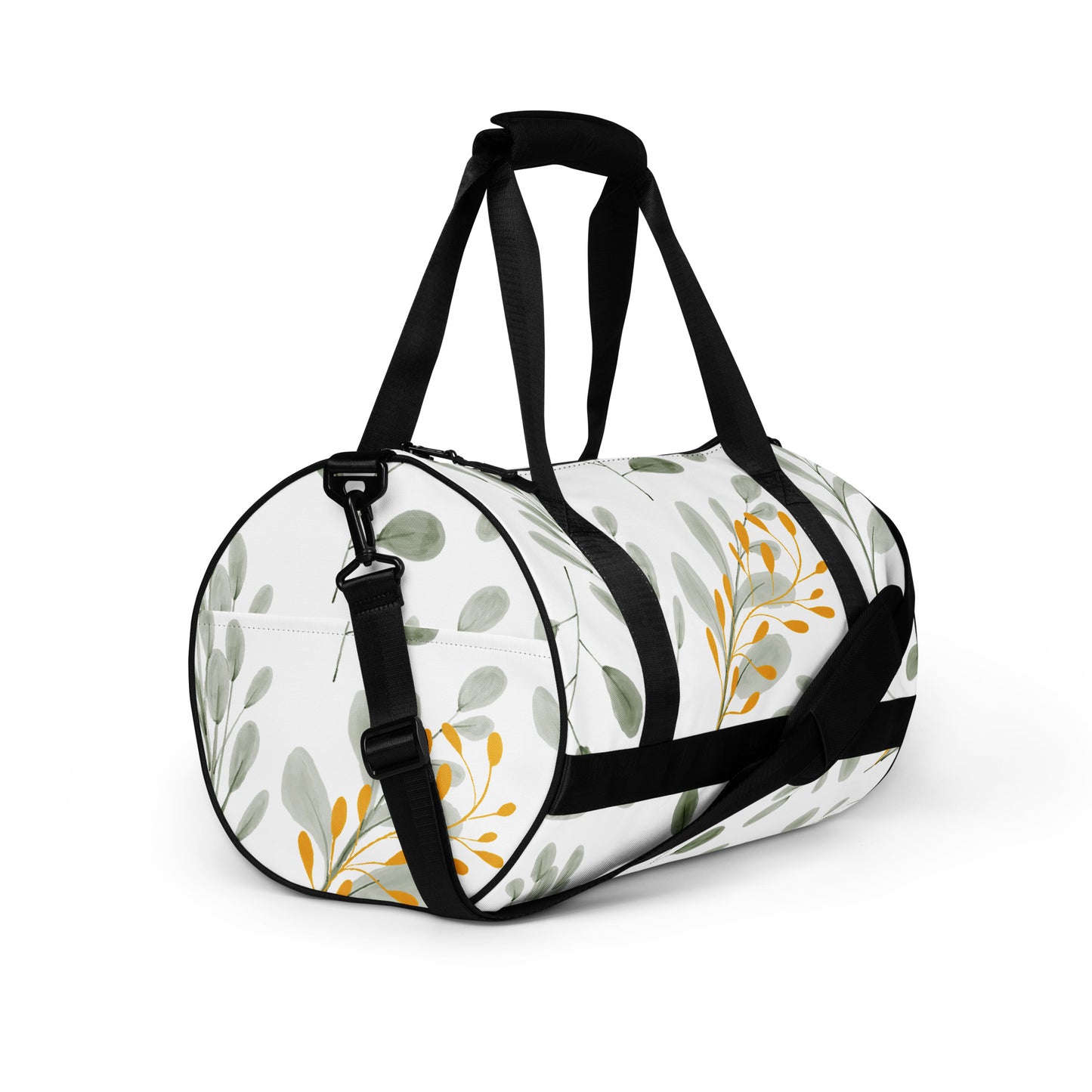 Watercolor Branch - Sustainably Made Gym Bag