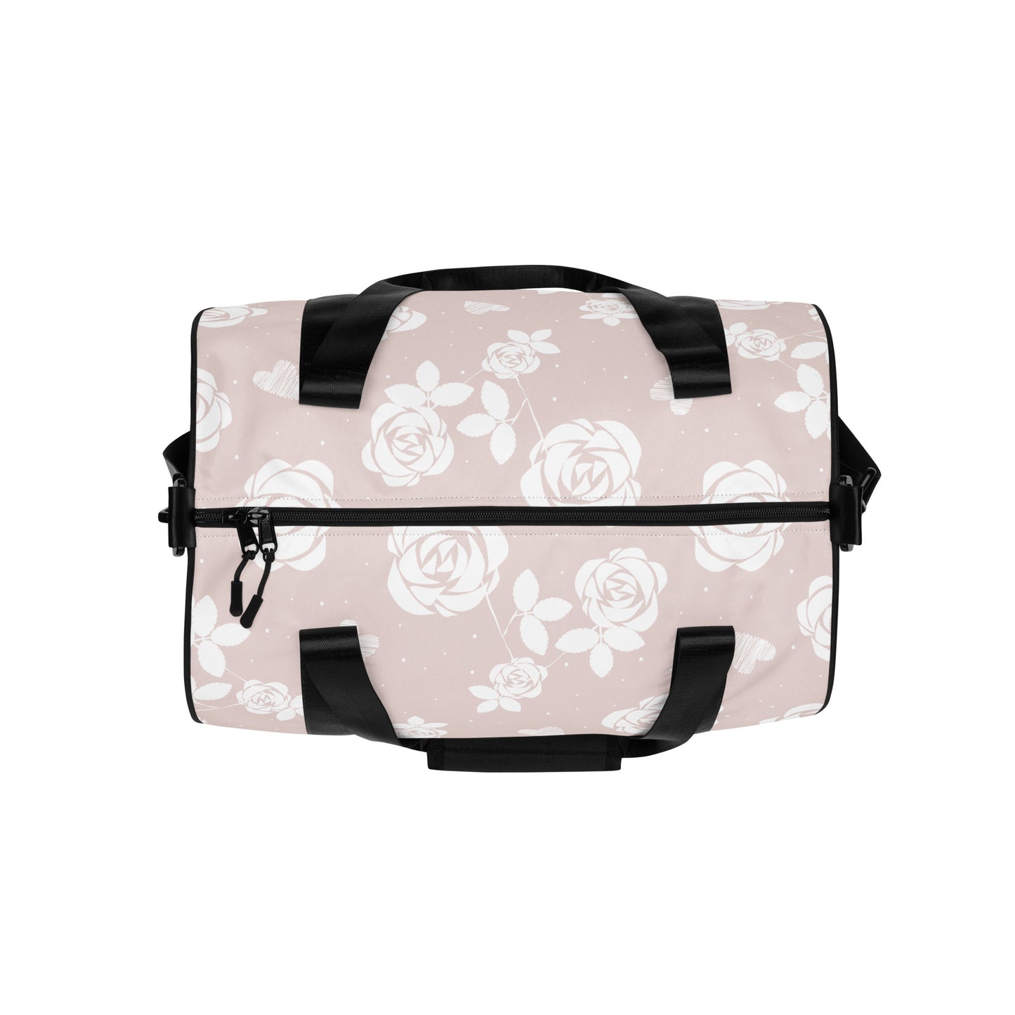 Baby Pink Floral - Sustainably Made Gym Bag