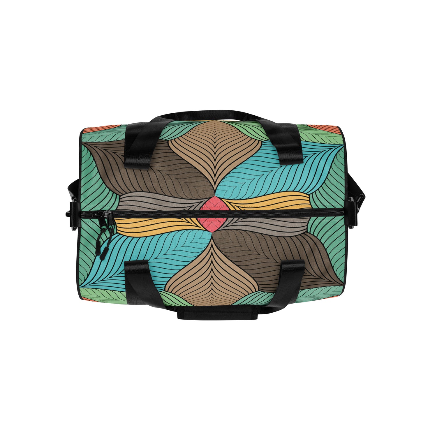 Abstract Leaf - Sustainably Made Gym Bag