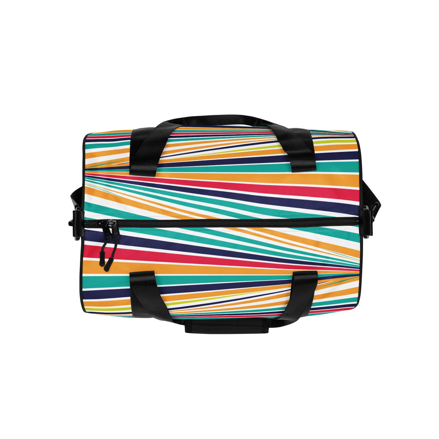 Abstract Straight Lines - Sustainably Made Gym Bag