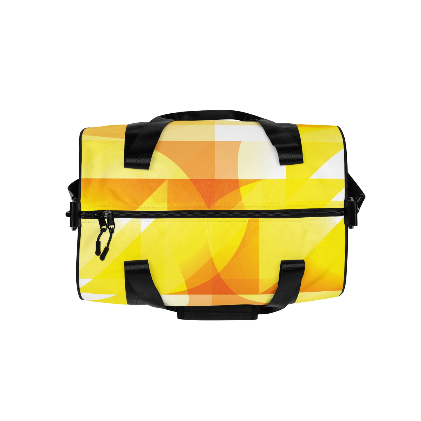 Yellow Abstract - Sustainably Made Gym Bag
