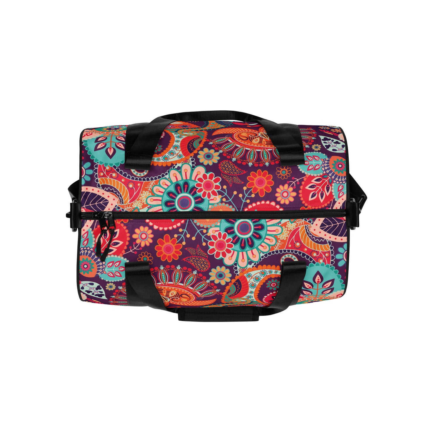 Multicolor Floral tribe - Sustainably Made Gym Bag