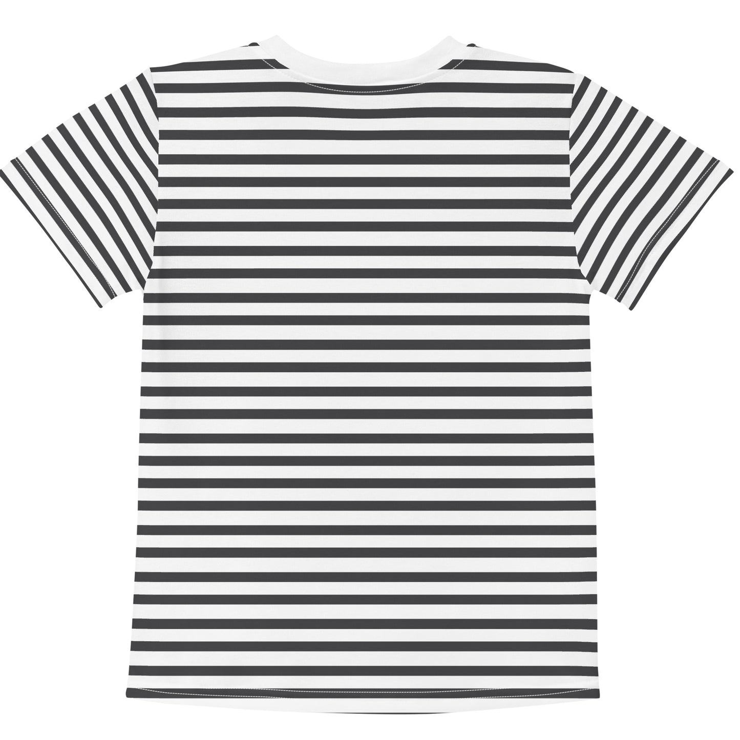 Black & White Stripes - Sustainably Made Kids T-Shirt