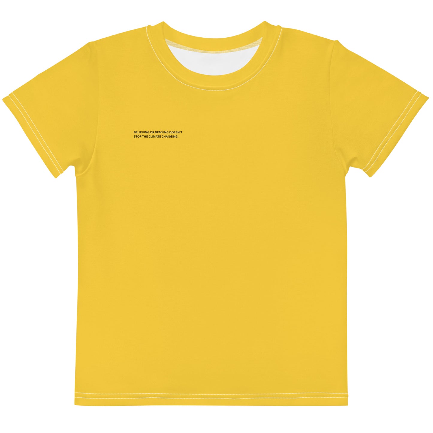 Sun Bright Climate Change Global Warming Statement - Sustainably Made Kid's T-Shirt