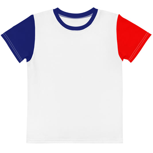 France Flag - Sustainably Made Kids T-shirt
