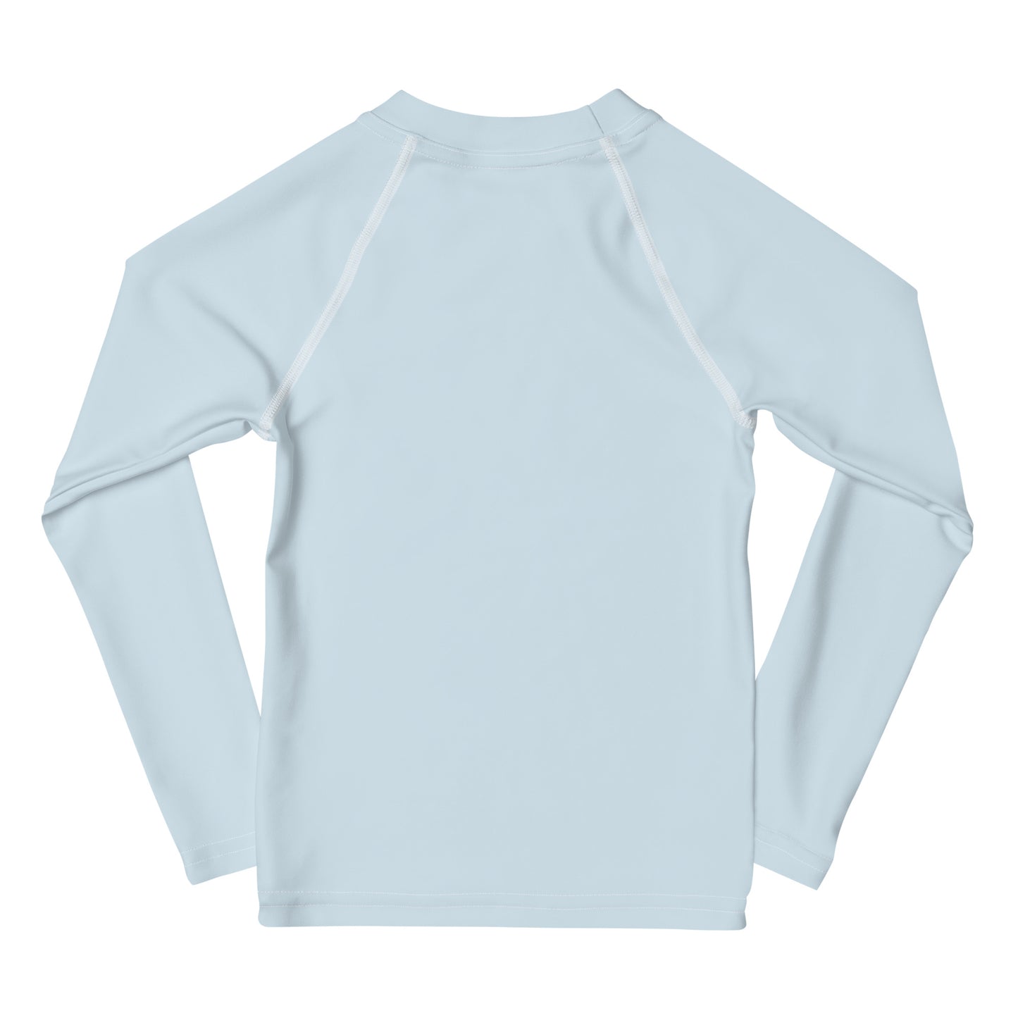 Baby Blue Climate Change Global Warming Statement - Sustainably Made Kid's Long Sleeve Tee