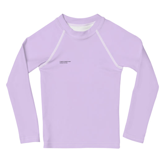 Maeve Climate Change Global Warming Statement - Sustainably Made Kid's Long Sleeve Tee