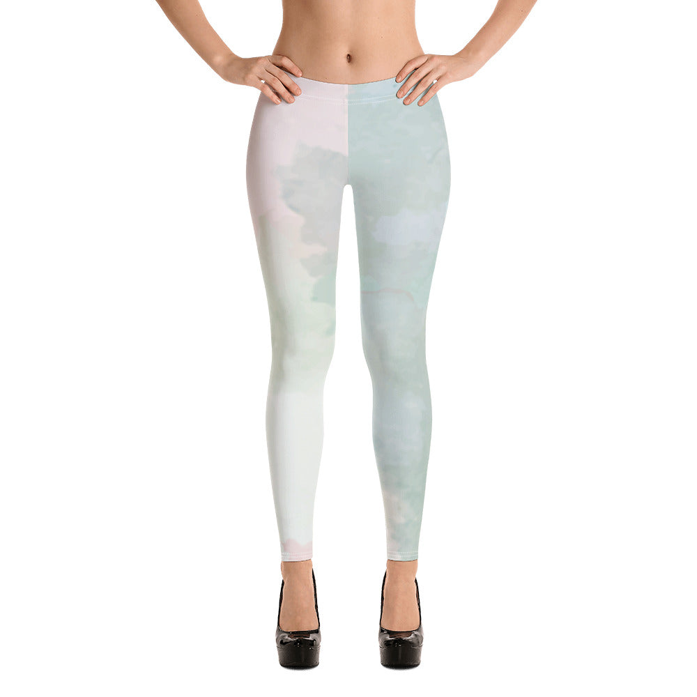 Unique Water Color - Sustainably Made Leggings