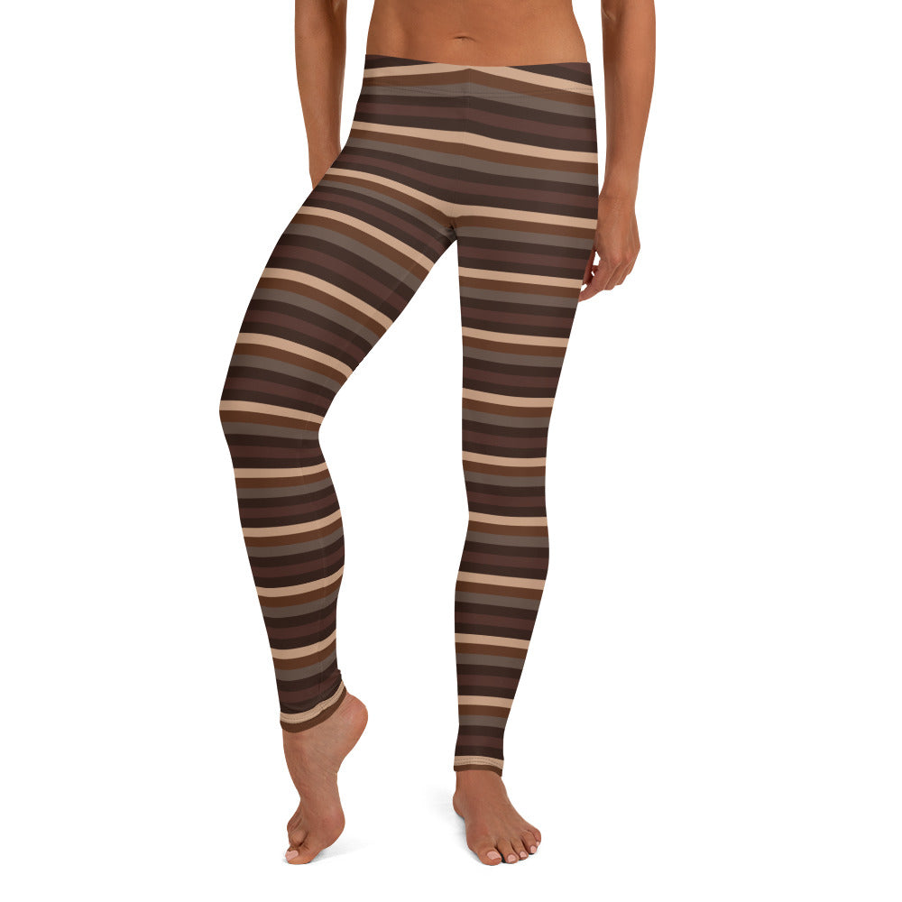 Retro Brown - Inspired By Taylor Swift - Sustainably Made Leggings