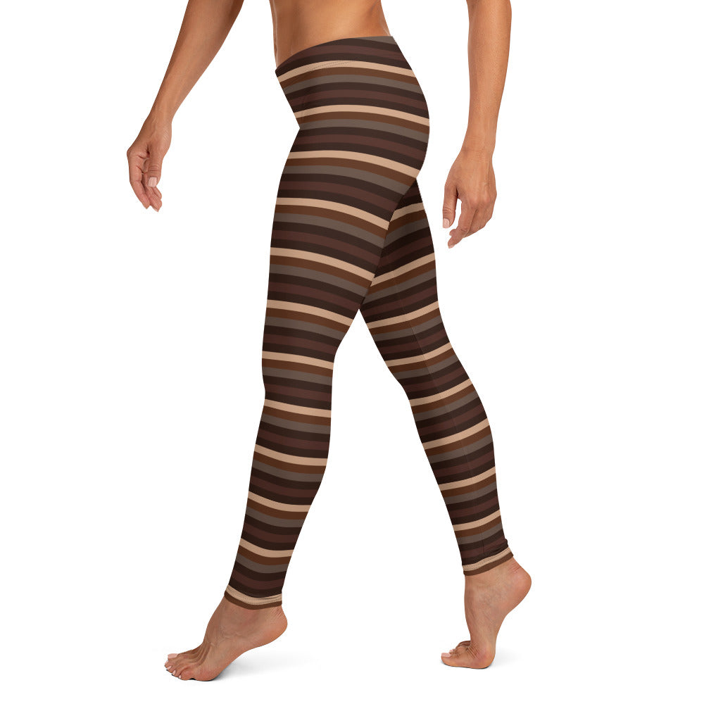 Retro Brown - Inspired By Taylor Swift - Sustainably Made Leggings