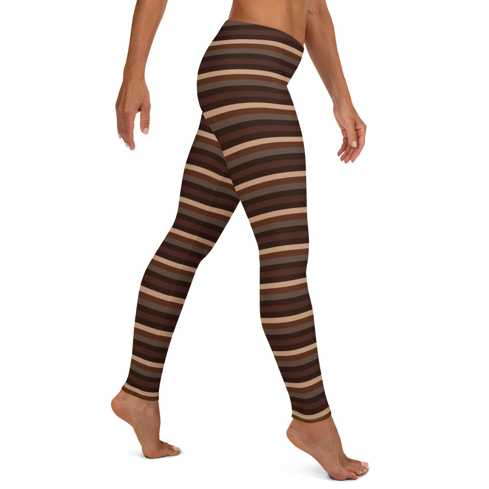 Retro Brown - Inspired By Taylor Swift - Sustainably Made Leggings