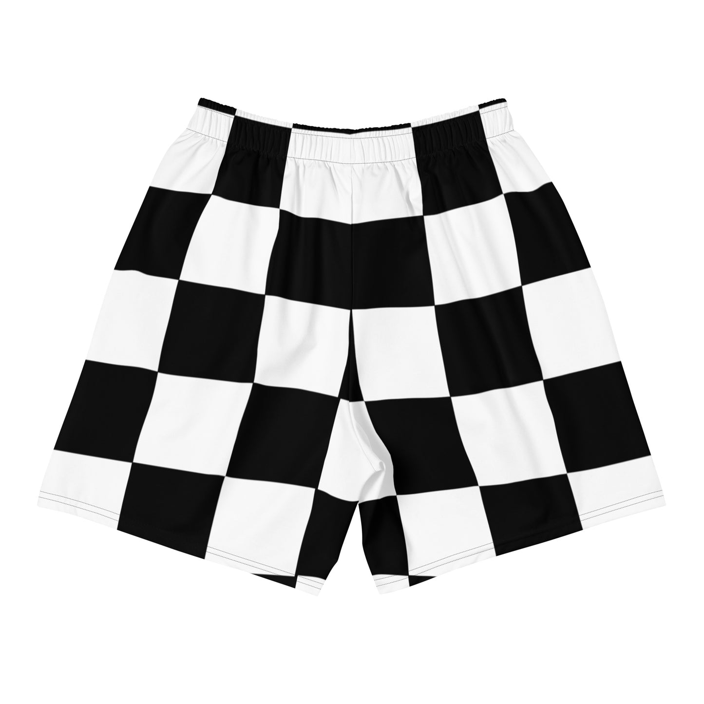 Black & White Chess Pattern - Sustainably Made Men's Short