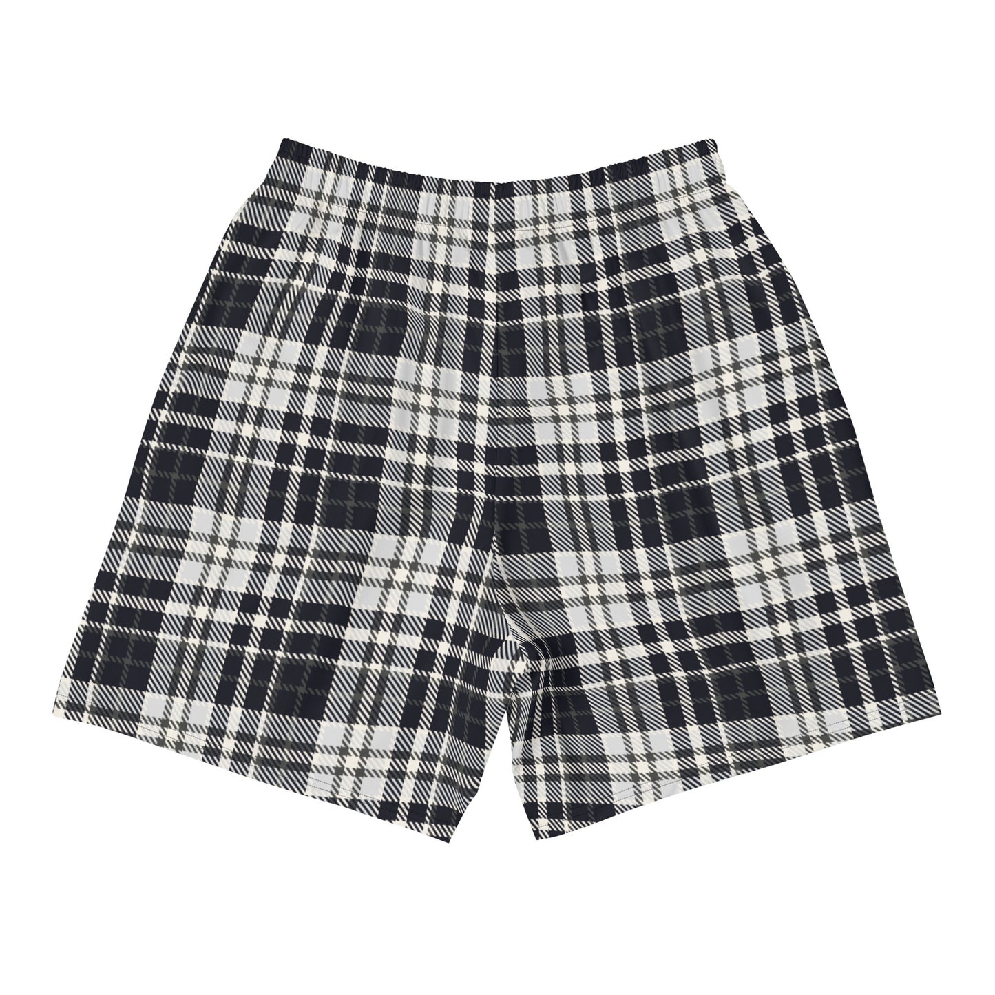 Black & White Tartan - Sustainably Made Men's Short