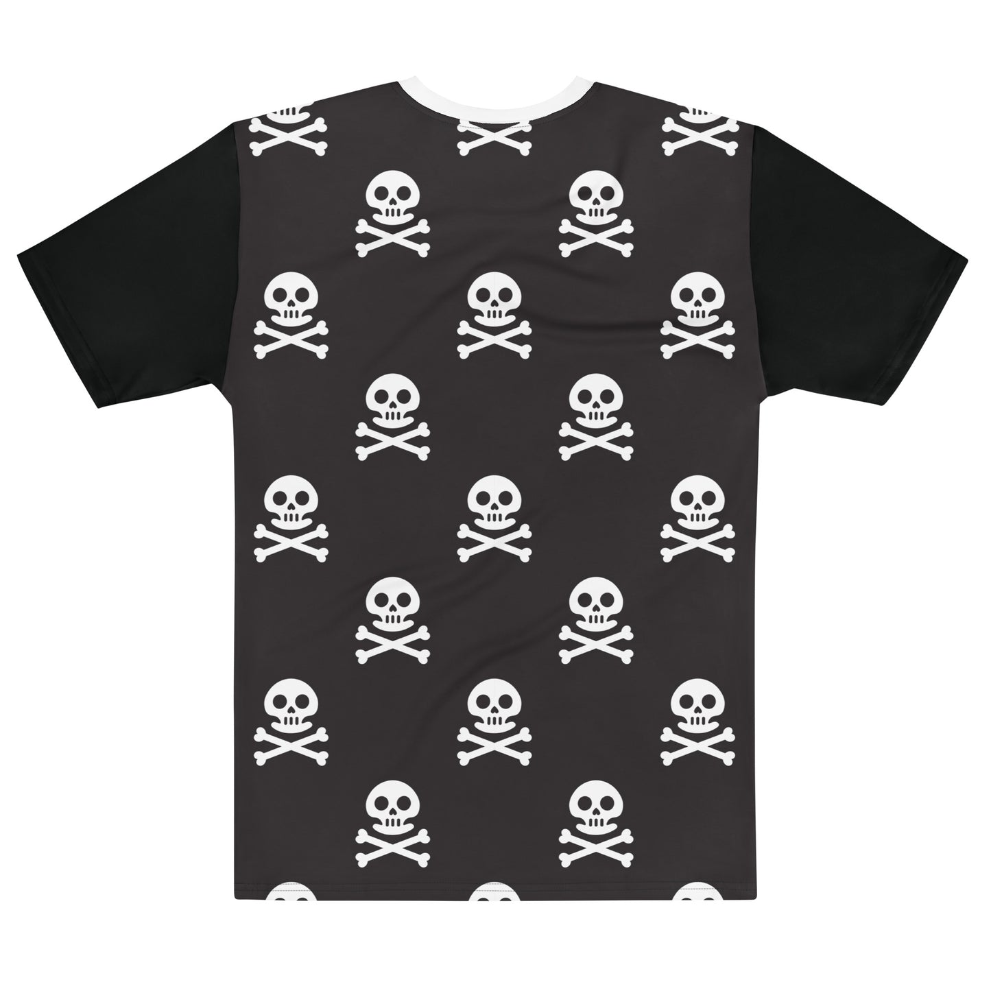 Skull Pattern - Sustainably Made Men's Short Sleeve Tee
