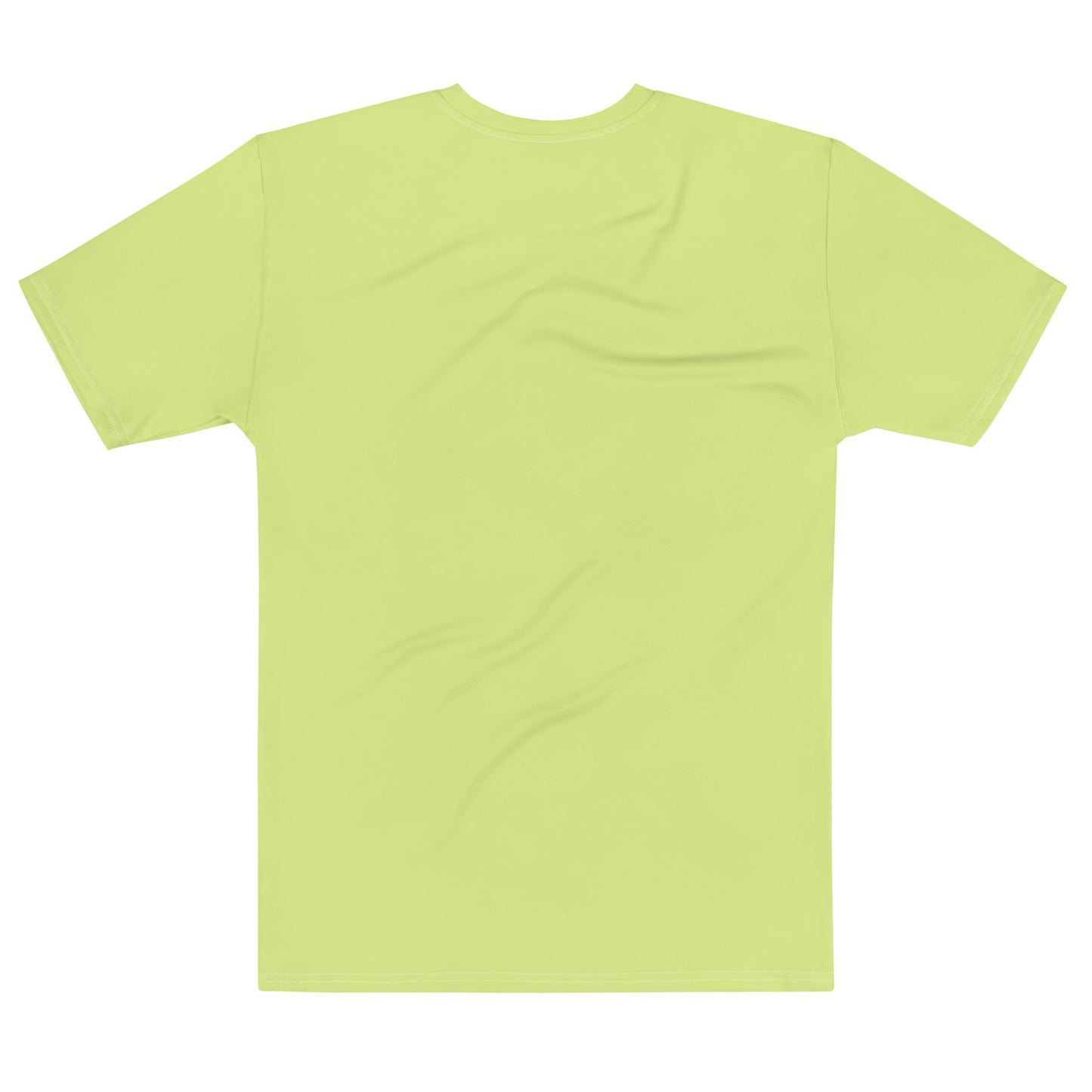 Lime Climate Change Global Warming Statement - Sustainably Made Men's Short Sleeve Tee