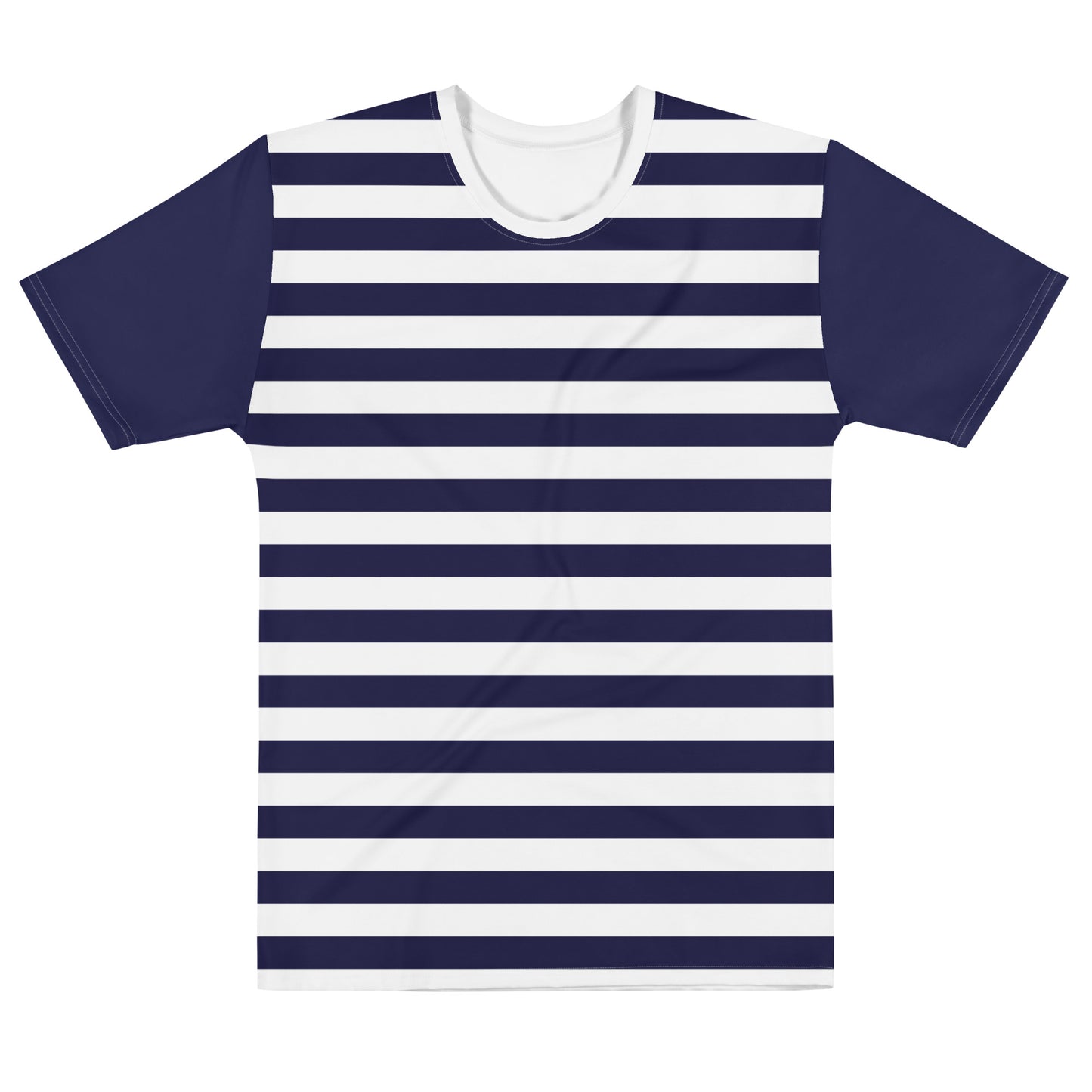 Blue Stripes - Sustainably Made Men's Short Sleeve Tee