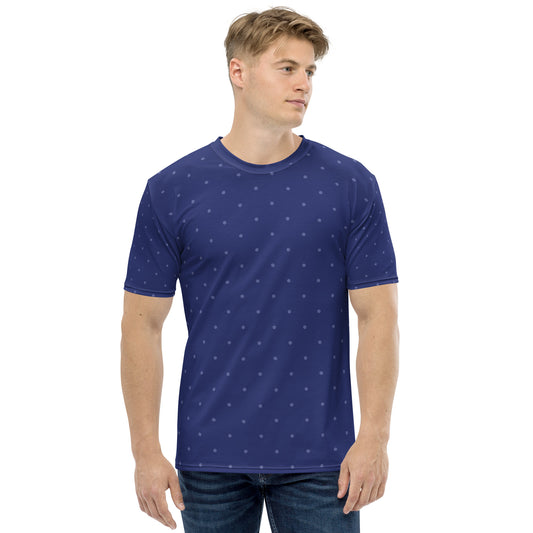 Blue Dots - Sustainably Made Men's Short Sleeve Tee