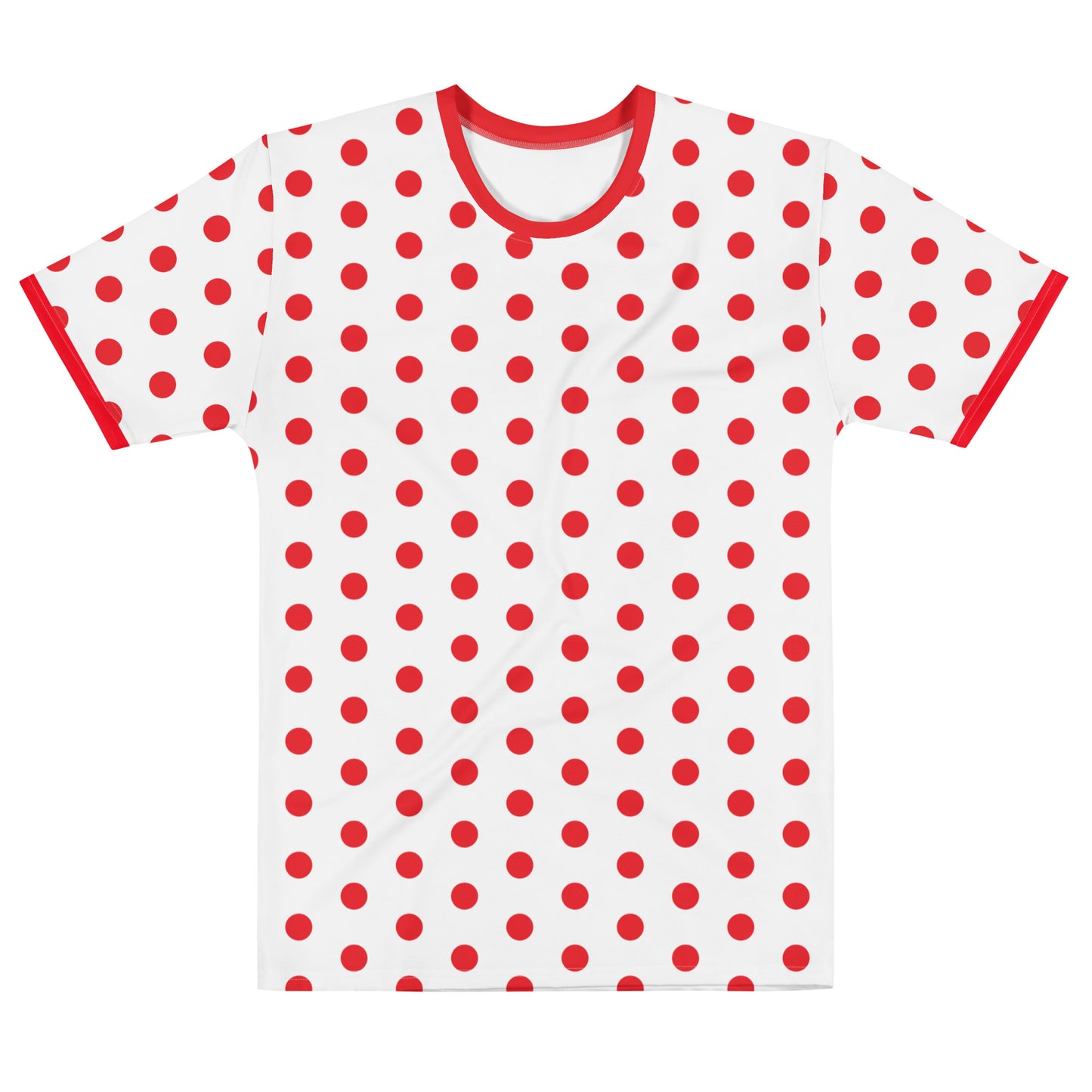 Red Polkadot - Inspired By Harry Styles - Sustainably Made Men’s Short Sleeve Tee